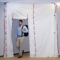 ZipSheet – מחסום אבק רב-פעמי