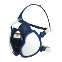 מסכת חצי פנים FFA2P3 4255+ ללא תחזוקה של המותג 3M.